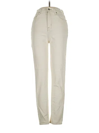 Pre-owned Pistola Jeans In Ivory