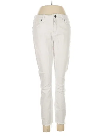 Pre-owned Pistola Jeans In White