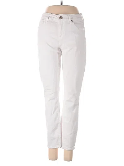 Pre-owned Pistola Jeans In White