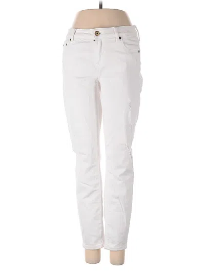 Pre-owned Pistola Jeans In White