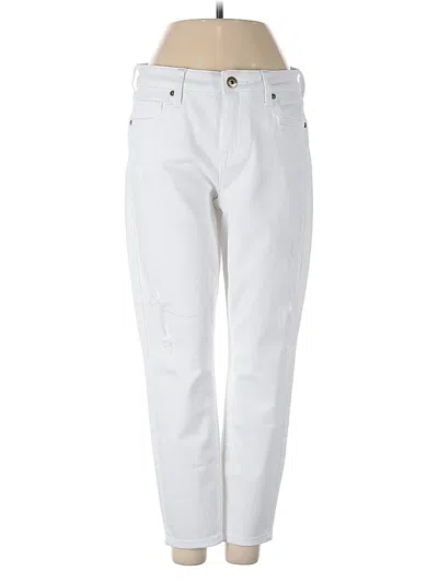 Pre-owned Pistola Jeans In White
