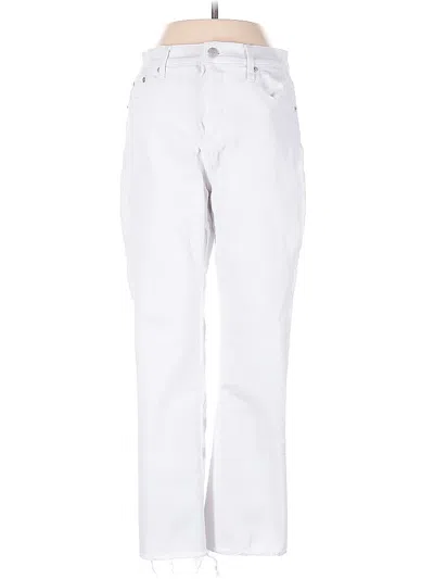 Pre-owned Pistola Jeans In White