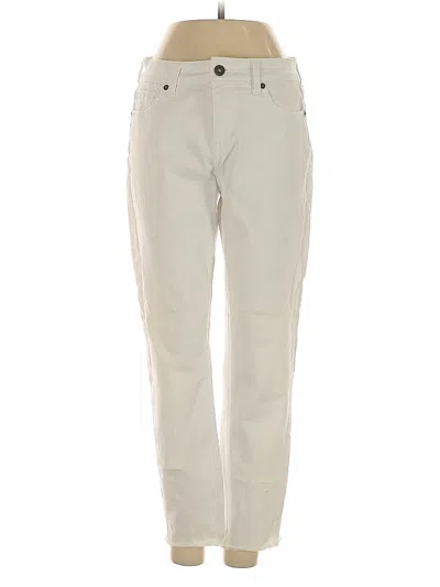 Pre-owned Pistola Jeans In White