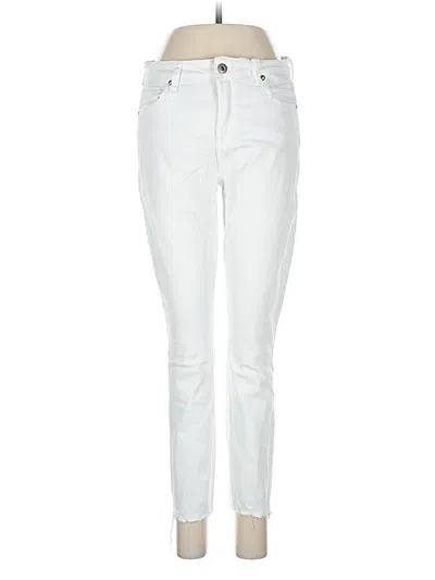 Pre-owned Pistola Jeans In White