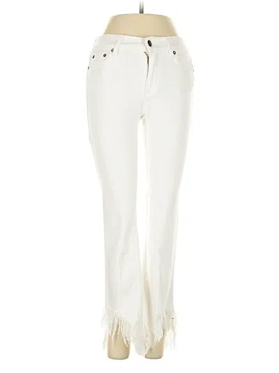 Pre-owned Pistola Jeans In White