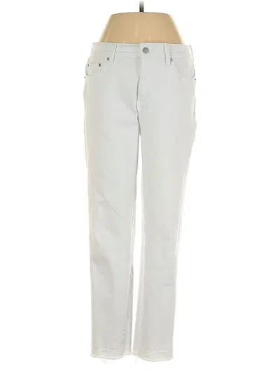 Pre-owned Pistola Jeans In White