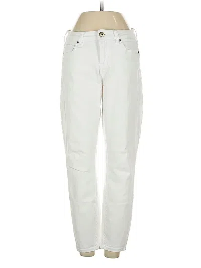 Pre-owned Pistola Jeans In White