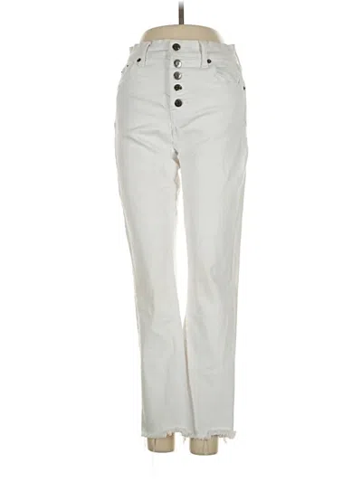 Pre-owned Pistola Jeans In White
