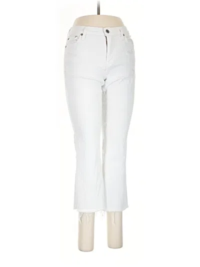 Pre-owned Pistola Jeans In White