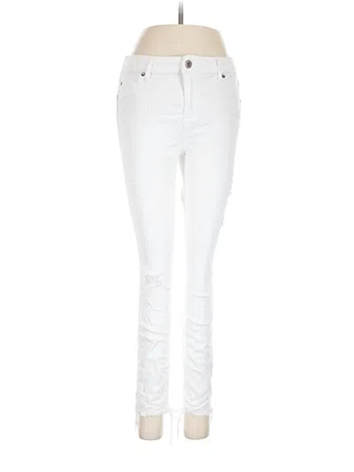Pre-owned Pistola Jeans In White