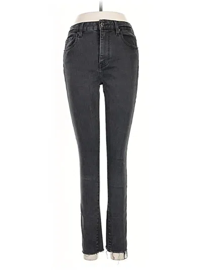 Pre-owned Pistola Jeggings In Black
