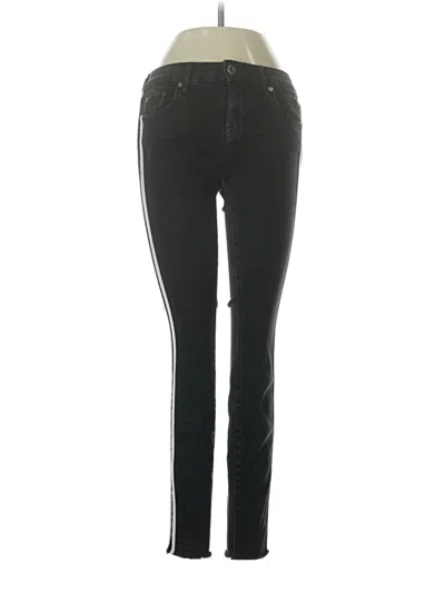 Pre-owned Pistola Jeggings In Black