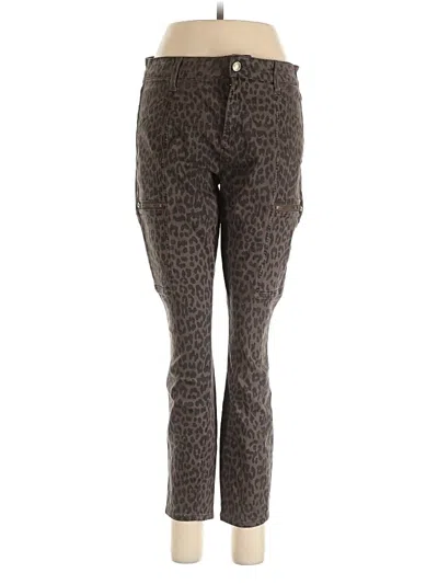 Pre-owned Pistola Jeggings In Brown