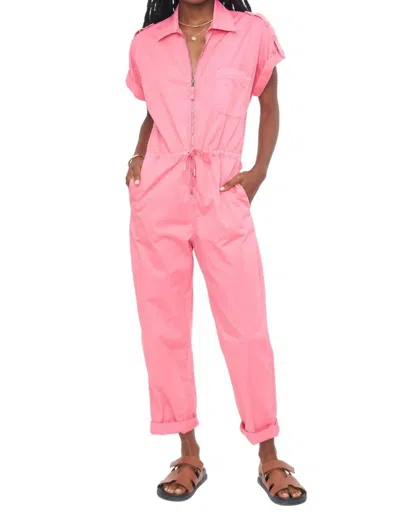 Pistola Jordan Jumpsuit In Pink Punch