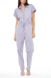 Pistola Jordan Zip Jumpsuit In Plumeria