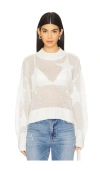 Pistola Joslyn Mock Neck Sweater In Ivory Star