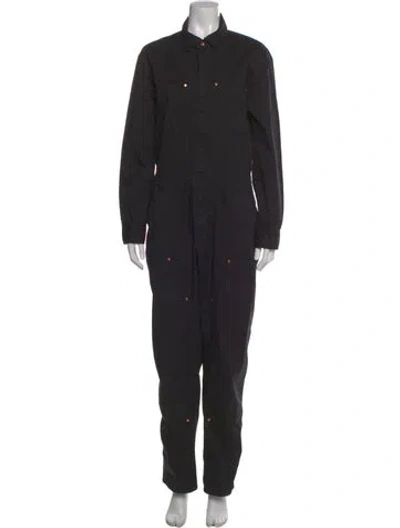 Pre-owned Pistola Jumpsuit In Black