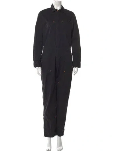 Pre-owned Pistola Jumpsuit In Black