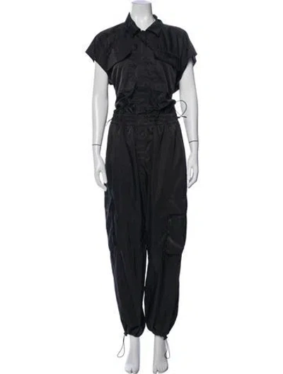 Pre-owned Pistola Jumpsuit In Black