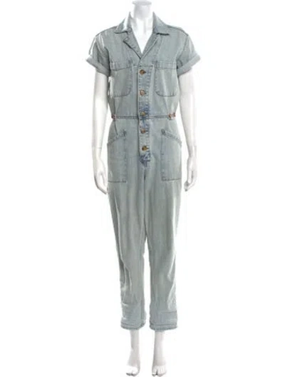 Pre-owned Pistola Jumpsuit In Blue