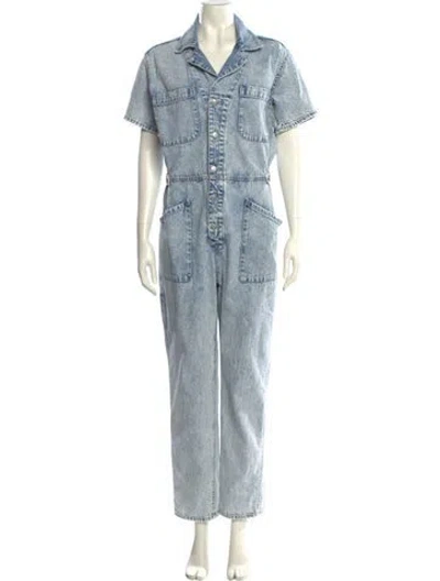 Pre-owned Pistola Jumpsuit In Blue