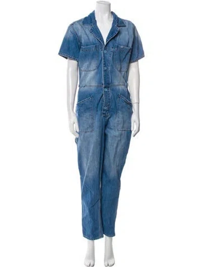 Pre-owned Pistola Jumpsuit In Blue
