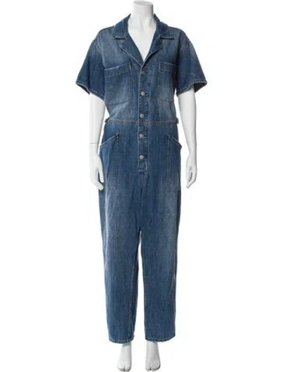 Pre-owned Pistola Jumpsuit In Blue