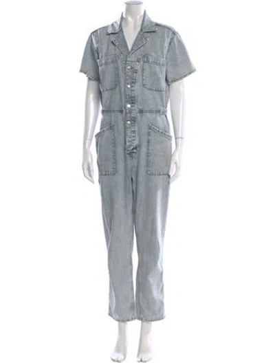 Pre-owned Pistola Jumpsuit In Blue