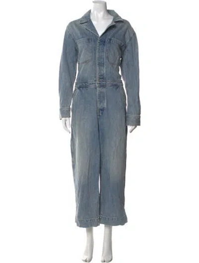 Pre-owned Pistola Jumpsuit In Blue