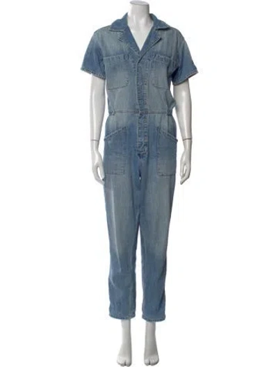 Pre-owned Pistola Jumpsuit In Blue