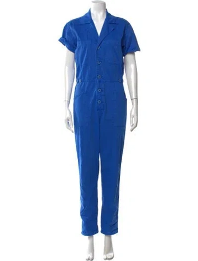 Pre-owned Pistola Jumpsuit In Blue