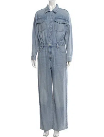 Pre-owned Pistola Jumpsuit In Blue