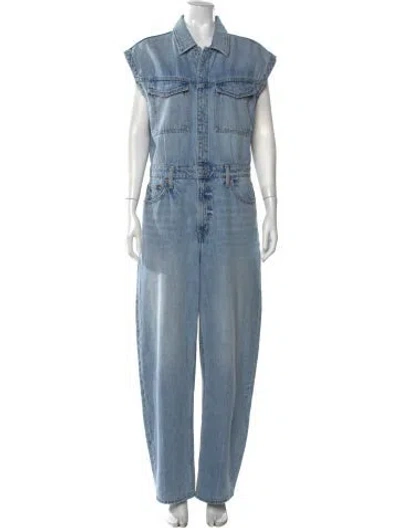 Pre-owned Pistola Jumpsuit In Blue