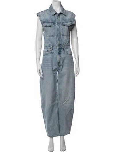 Pre-owned Pistola Jumpsuit In Blue