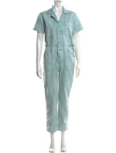Pre-owned Pistola Jumpsuit In Blue