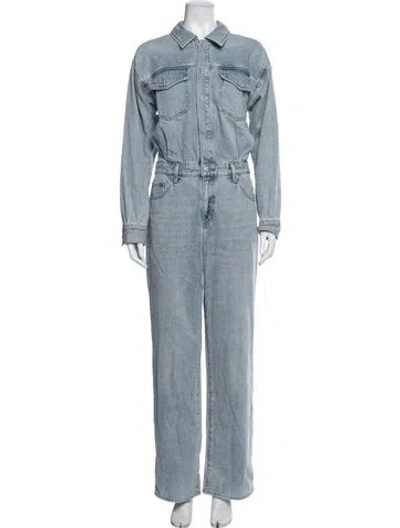 Pre-owned Pistola Jumpsuit In Blue