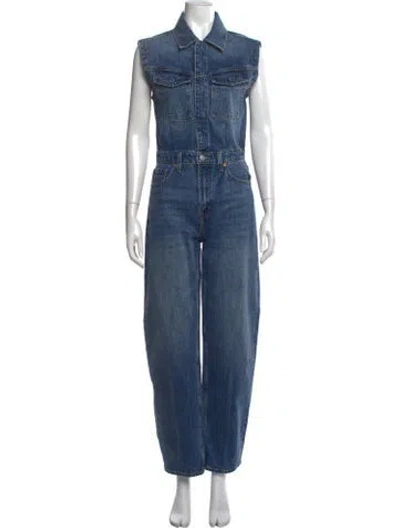 Pre-owned Pistola Jumpsuit In Blue