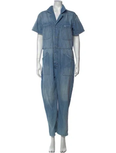 Pre-owned Pistola Jumpsuit In Blue