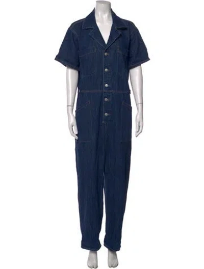 Pre-owned Pistola Jumpsuit In Blue