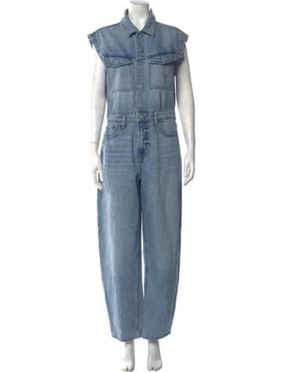 Pre-owned Pistola Jumpsuit In Blue