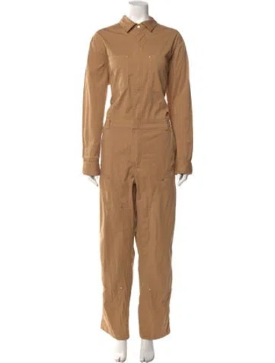 Pre-owned Pistola Jumpsuit In Brown