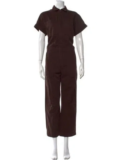 Pre-owned Pistola Jumpsuit In Brown