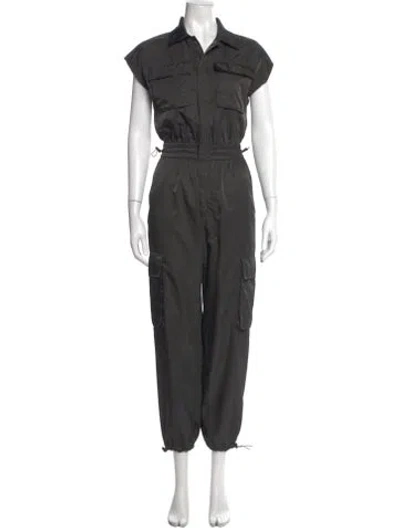 Pre-owned Pistola Jumpsuit In Gray