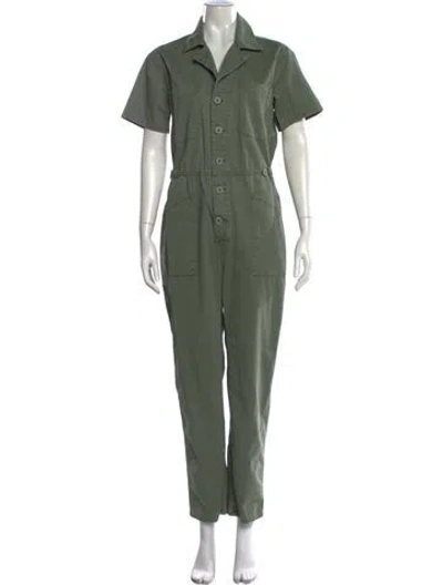Pre-owned Pistola Jumpsuit In Green