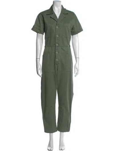 Pre-owned Pistola Jumpsuit In Green