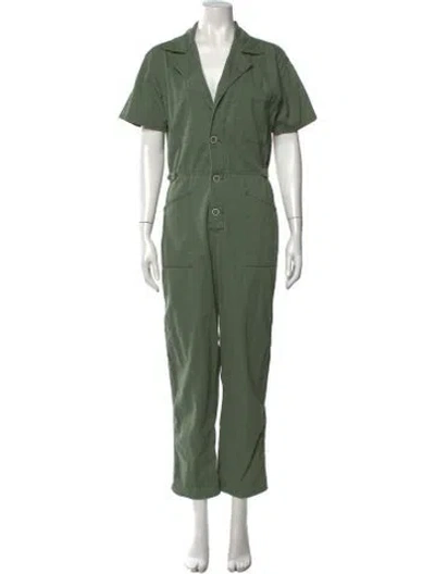 Pre-owned Pistola Jumpsuit In Green