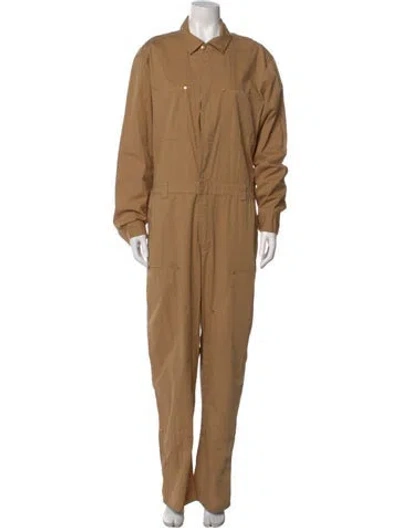 Pre-owned Pistola Jumpsuit In Neutral