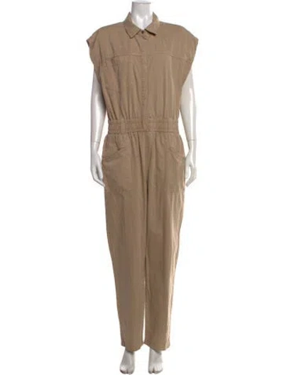 Pre-owned Pistola Jumpsuit In Neutrals