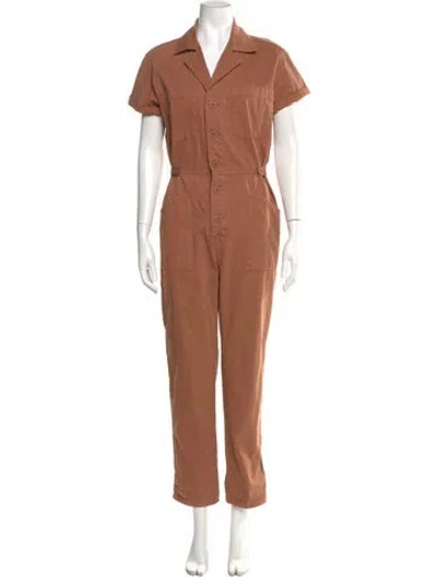 Pre-owned Pistola Jumpsuit In Orange