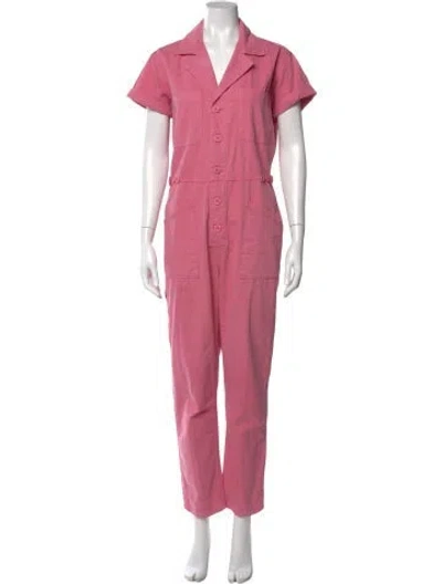 Pre-owned Pistola Jumpsuit In Pink
